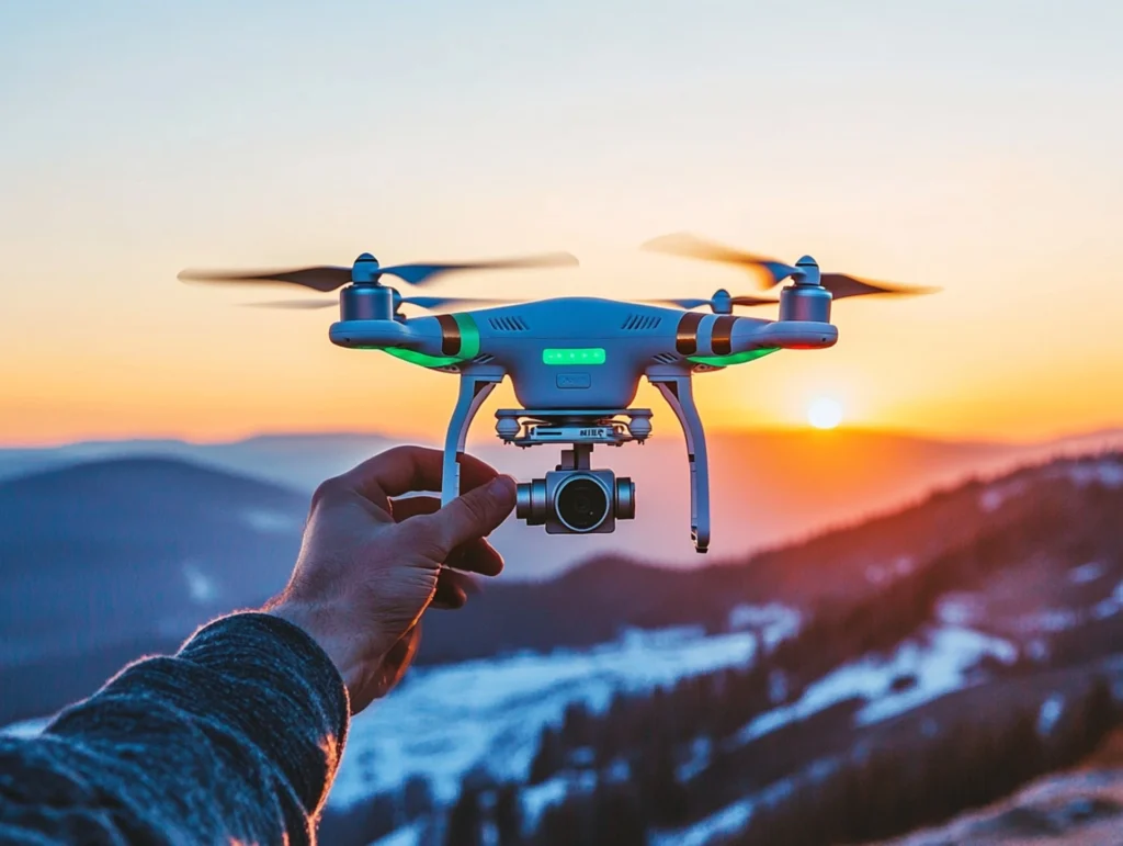 Camera Drones invented: Aerial photography