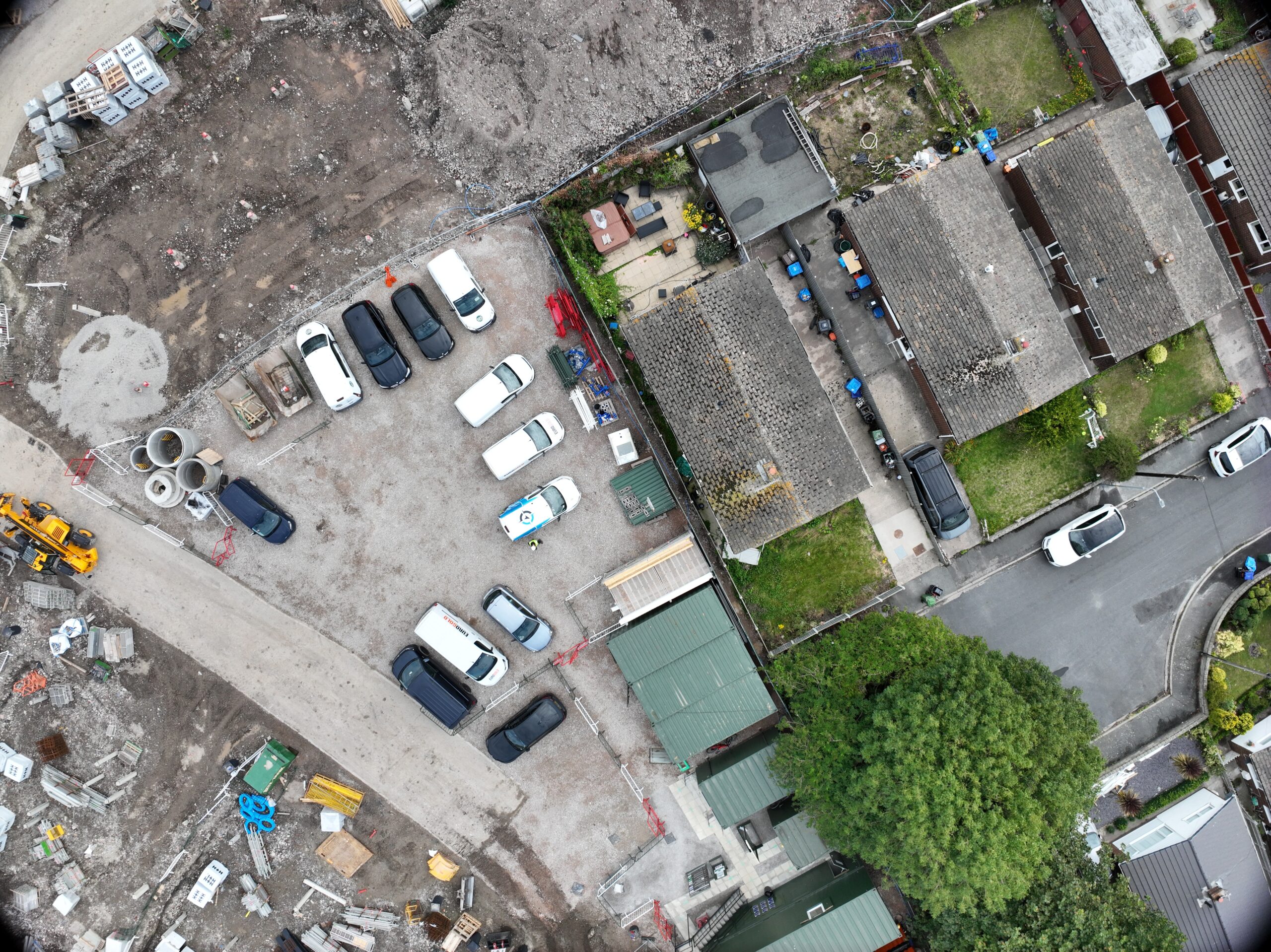top down inspection imagery