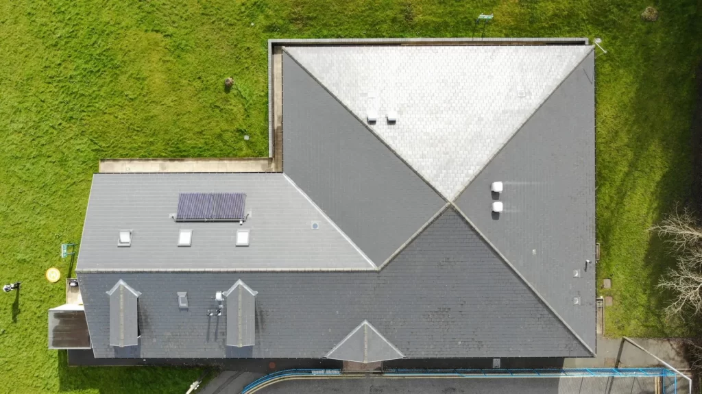Domestic drone roof survey