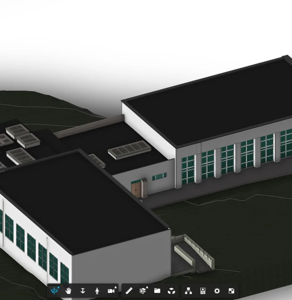 Revit model of the school building