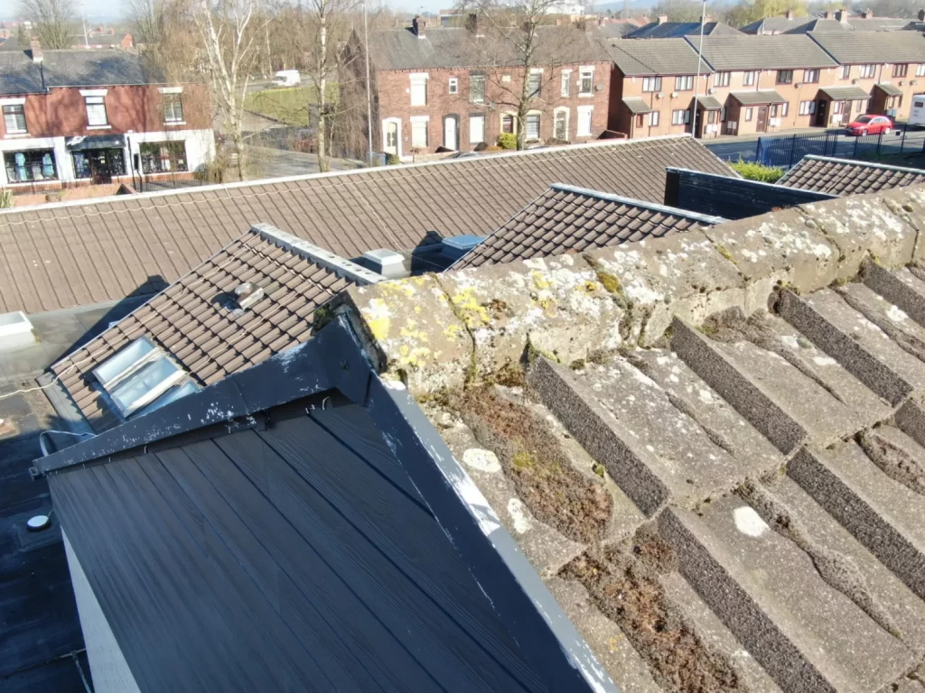 Drone roof inspection