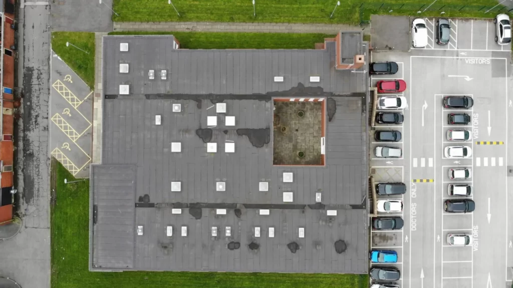 Commercial site drone survey