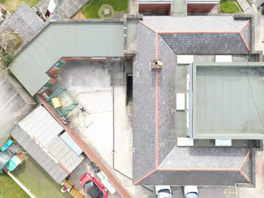Commercial site drone survey