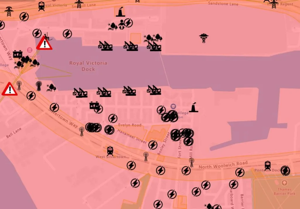London drone airspace map
