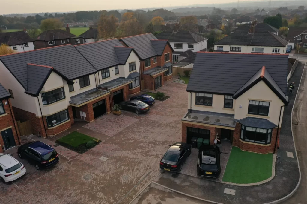 Roof and building survey on a domestic property